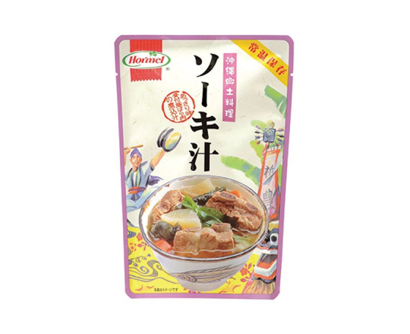 画像1: ホーメル　ソーキ汁400ｇ（１０個） (1)
